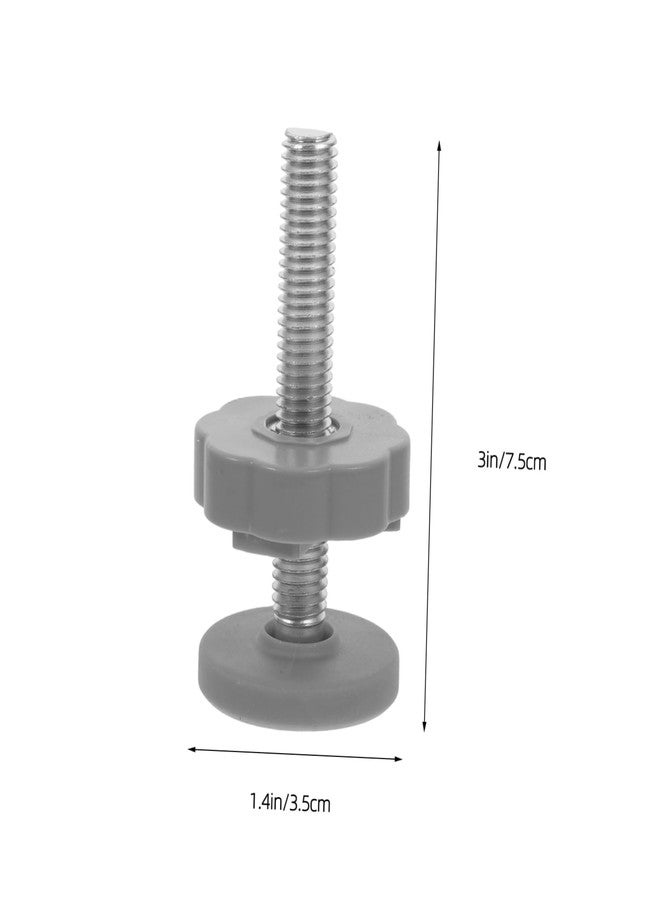 JOINPAYA 4pcs Gate Replacement Bolts: 2.95X1.38X1.38in Threaded Spindle Rods Pet and Gates Durable Spindle Rods for Indoor Safety Compatible with Parts and Accessories - Image 2